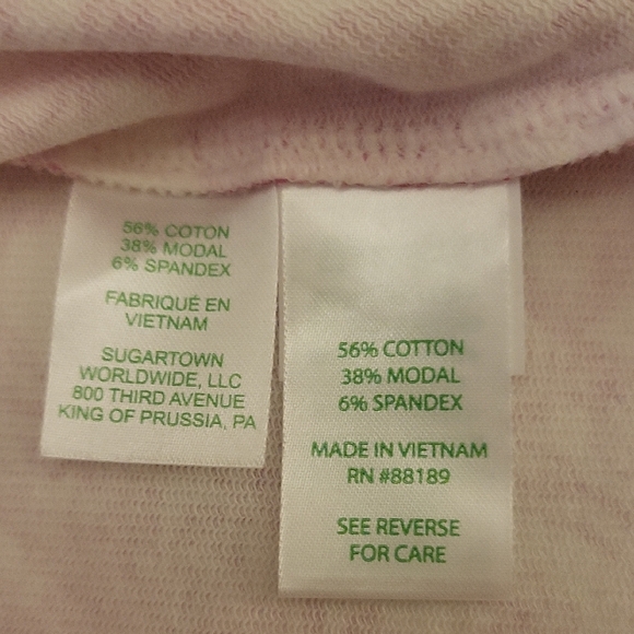 Lilly Pulitzer Raspberry Rouge Popover Half Zip Top - Picture 5 of 6